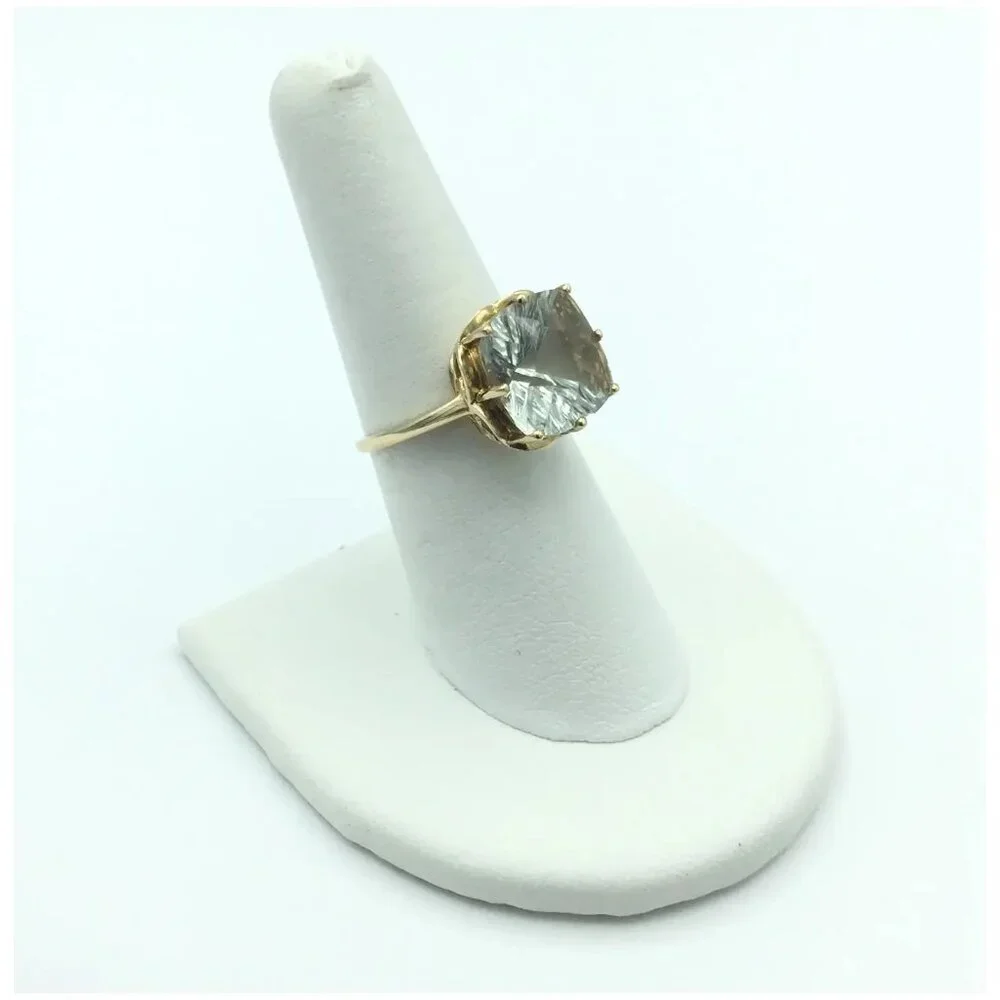 10K Morganite Ring - Picture 3 of 7
